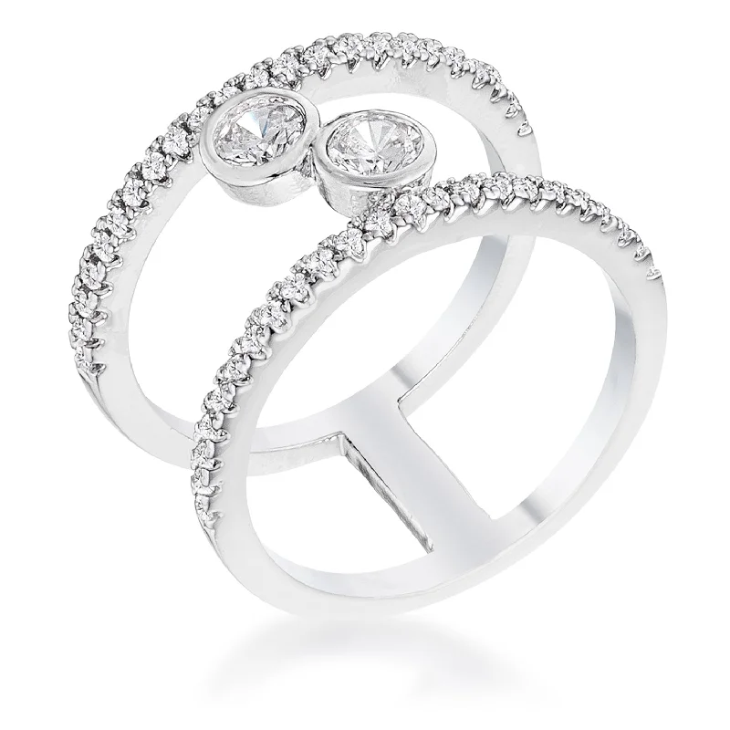 women infinity rings -R08582R-C01