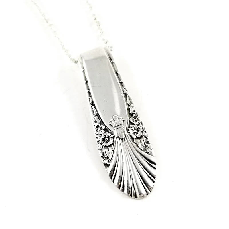 women luxury diamond necklaces -International Radiance Spoon Necklace