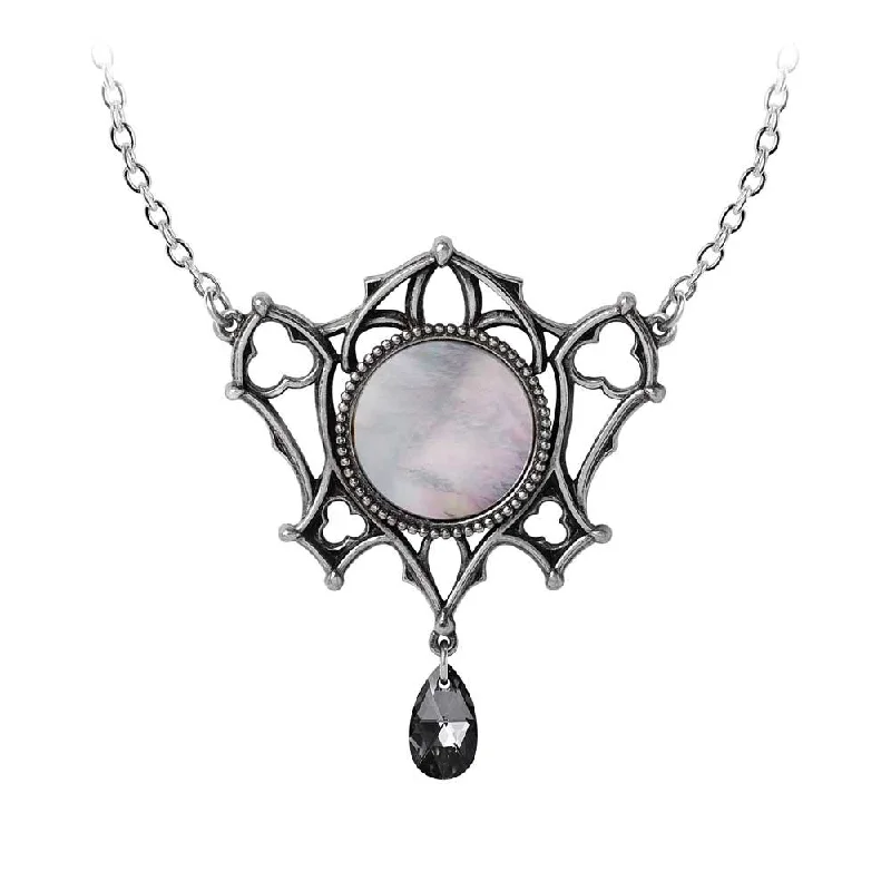 women rose gold pendant necklaces -The Ghost of Whitby Necklace by Alchemy Gothic