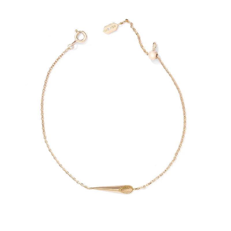 women pearl bangles -Bareeq Meteor Bracelet