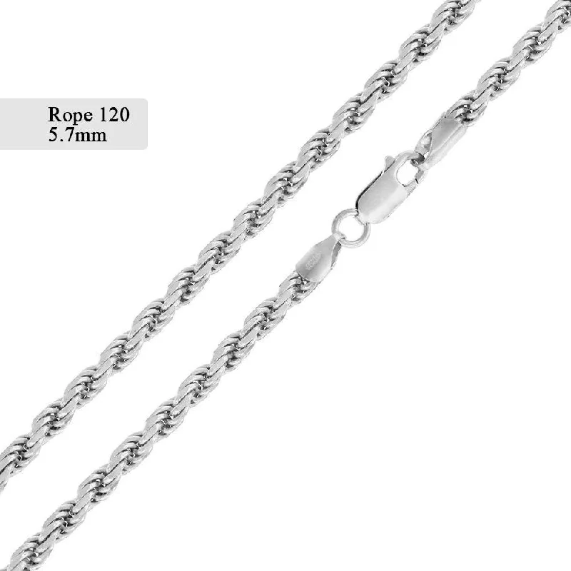 women double band bracelets -Rope 120 Chain or Bracelet 5.7mm - CH530