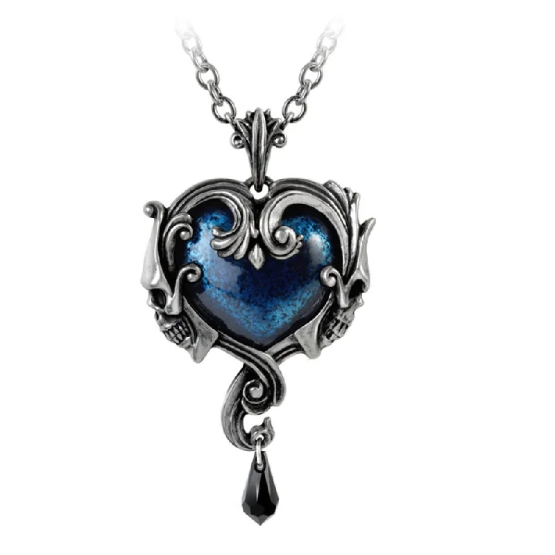 women monogram necklaces -Affaire du Coeur Pendant Necklace by Alchemy Gothic