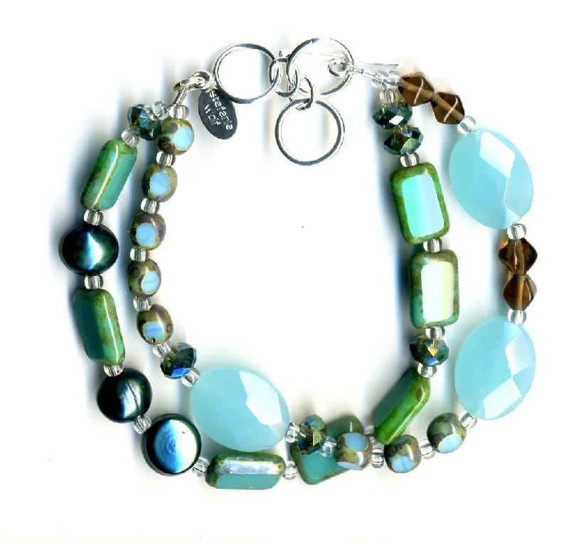 women luxury cuff bracelets -Ocean Medley 2-Strand Bracelet