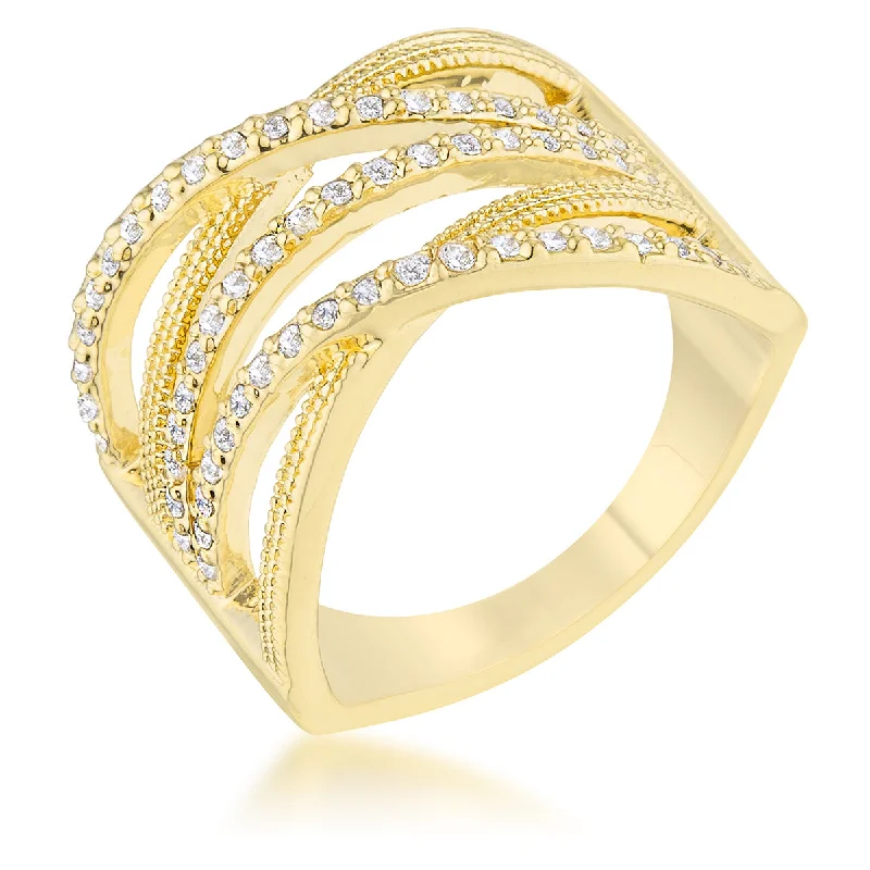 women vintage wedding bands -R08487G-C01