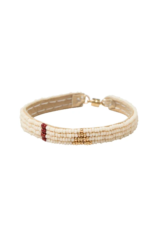 women multi-strand bracelets -Pembetatu 4 Line Bracelet