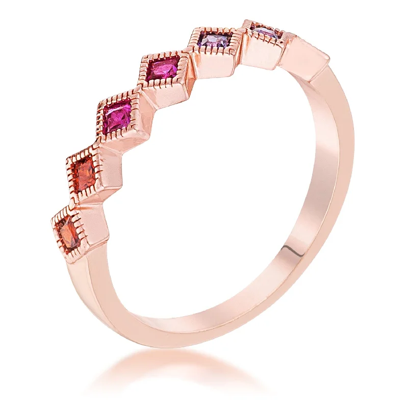 women stack rings -R08737A-V01